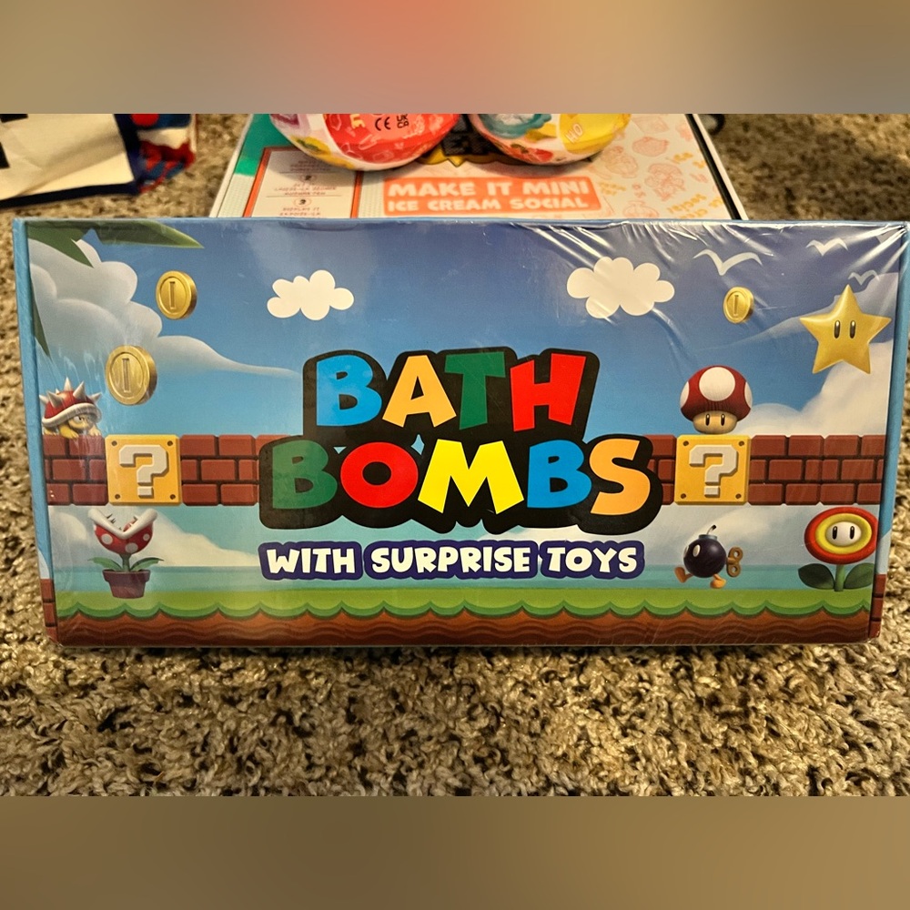 New Sealed Bath Bombs with Surprise Toys - Multicolor.